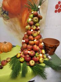 Apfel-Weihnachtsbaum